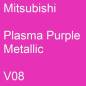 Preview: Mitsubishi, Plasma Purple Metallic, V08.